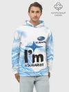Худи мужской база хлопок / SUBARU