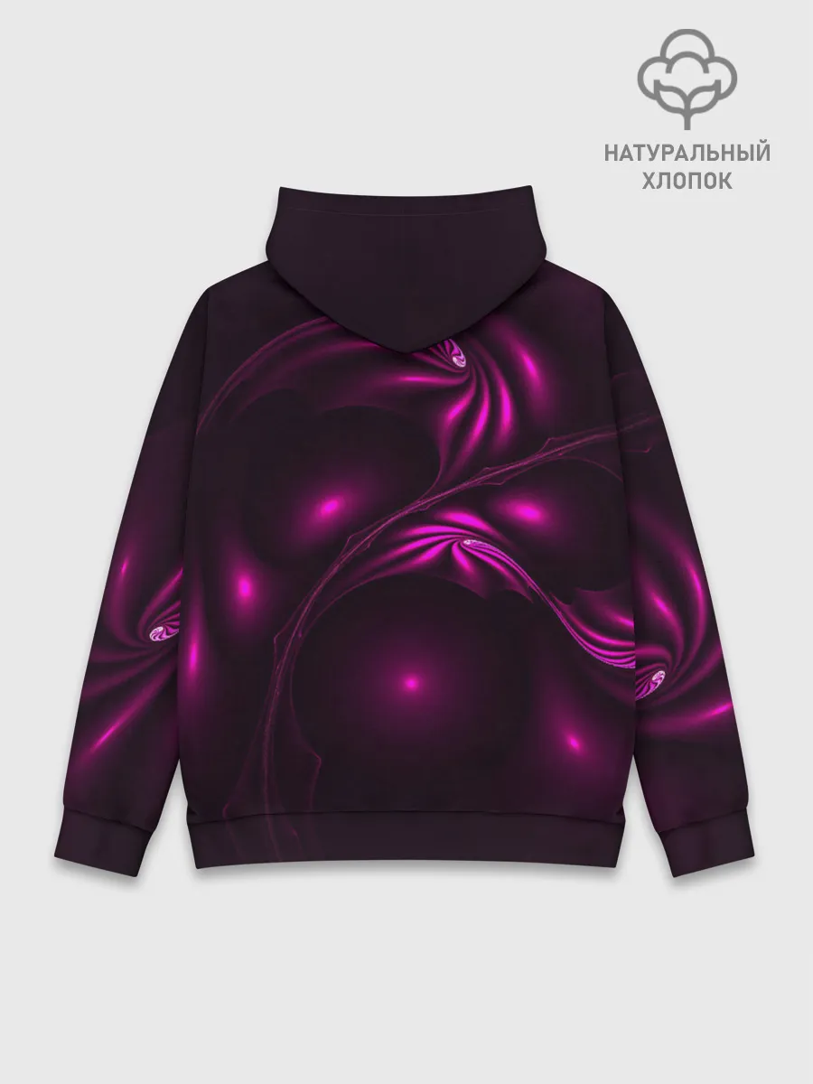 Худи мужской база хлопок / Lullaby Pink