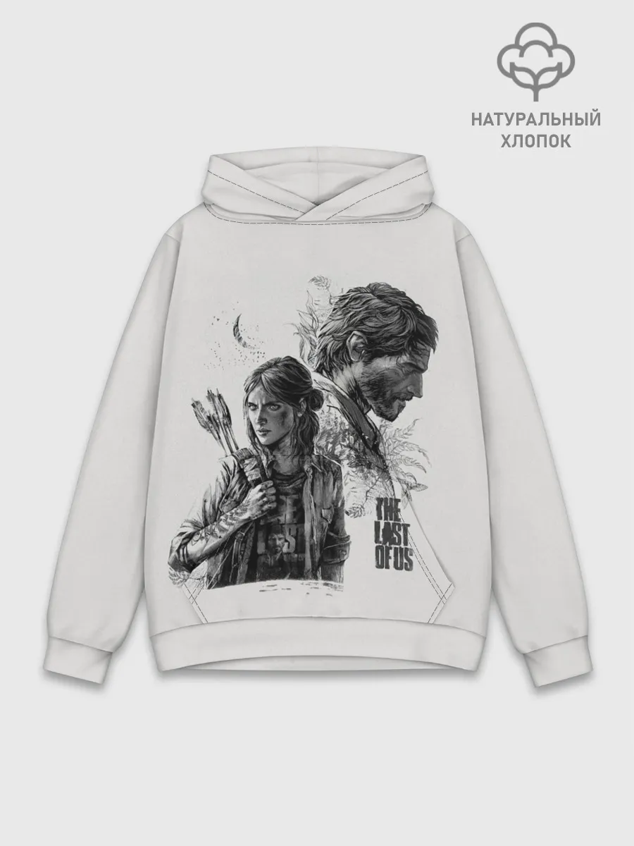 Худи мужской база хлопок / The Last of Us