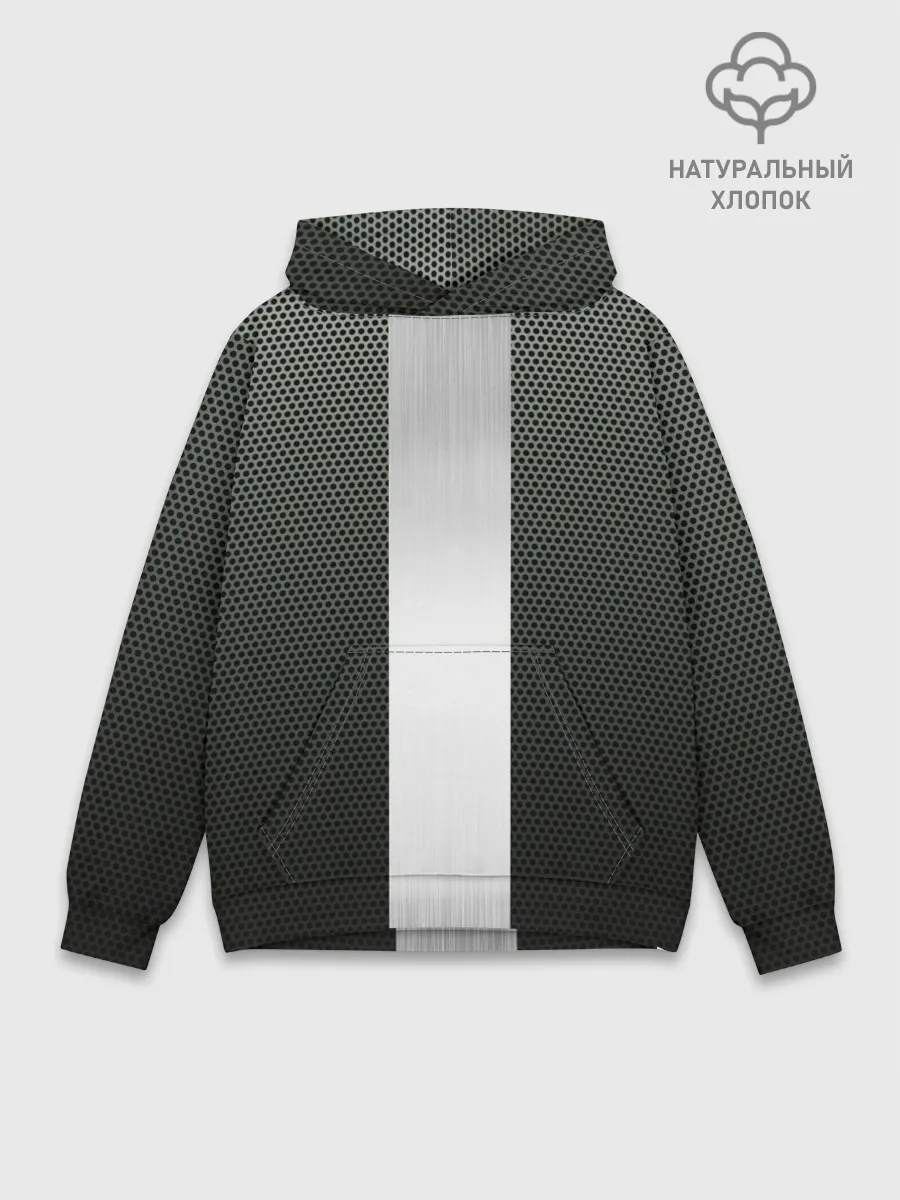 Худи мужской база хлопок / Карбоновый занавес