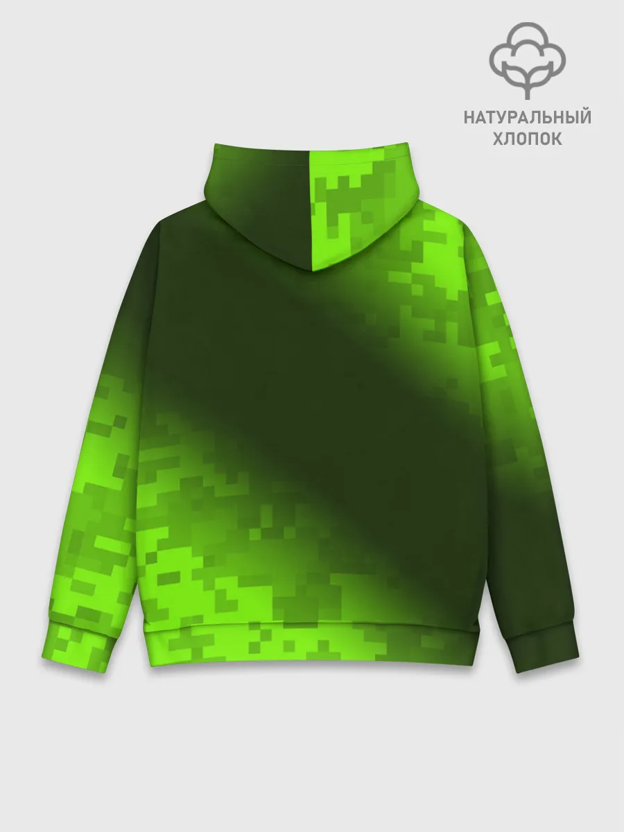 Худи мужской база хлопок / MINECRAFT / МАЙНКРАФТ