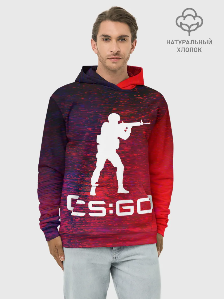 Худи мужской база хлопок / CS GO | КС ГО