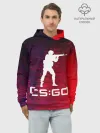 Худи мужской база хлопок / CS GO | КС ГО