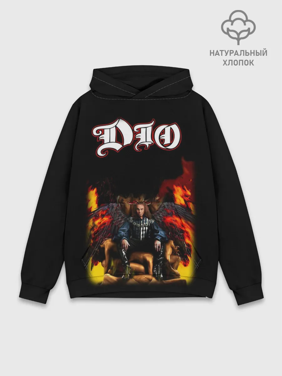 Худи мужской база хлопок / Dio