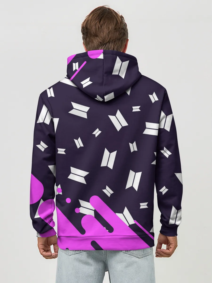 Худи мужской база хлопок / BTS / БТС