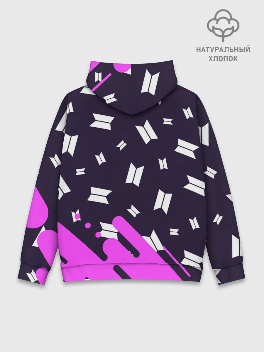 Худи мужской база хлопок / BTS / БТС