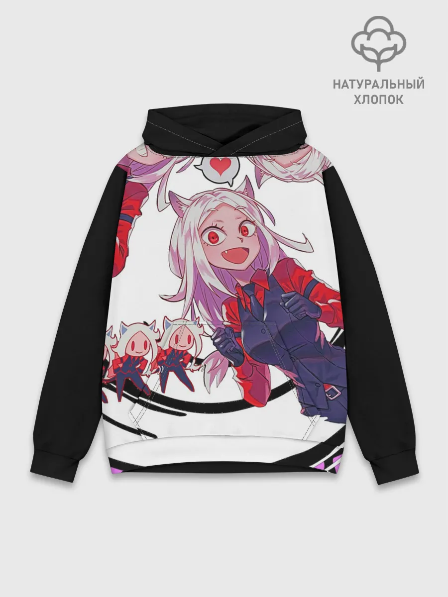 Худи мужской база хлопок / Helltaker