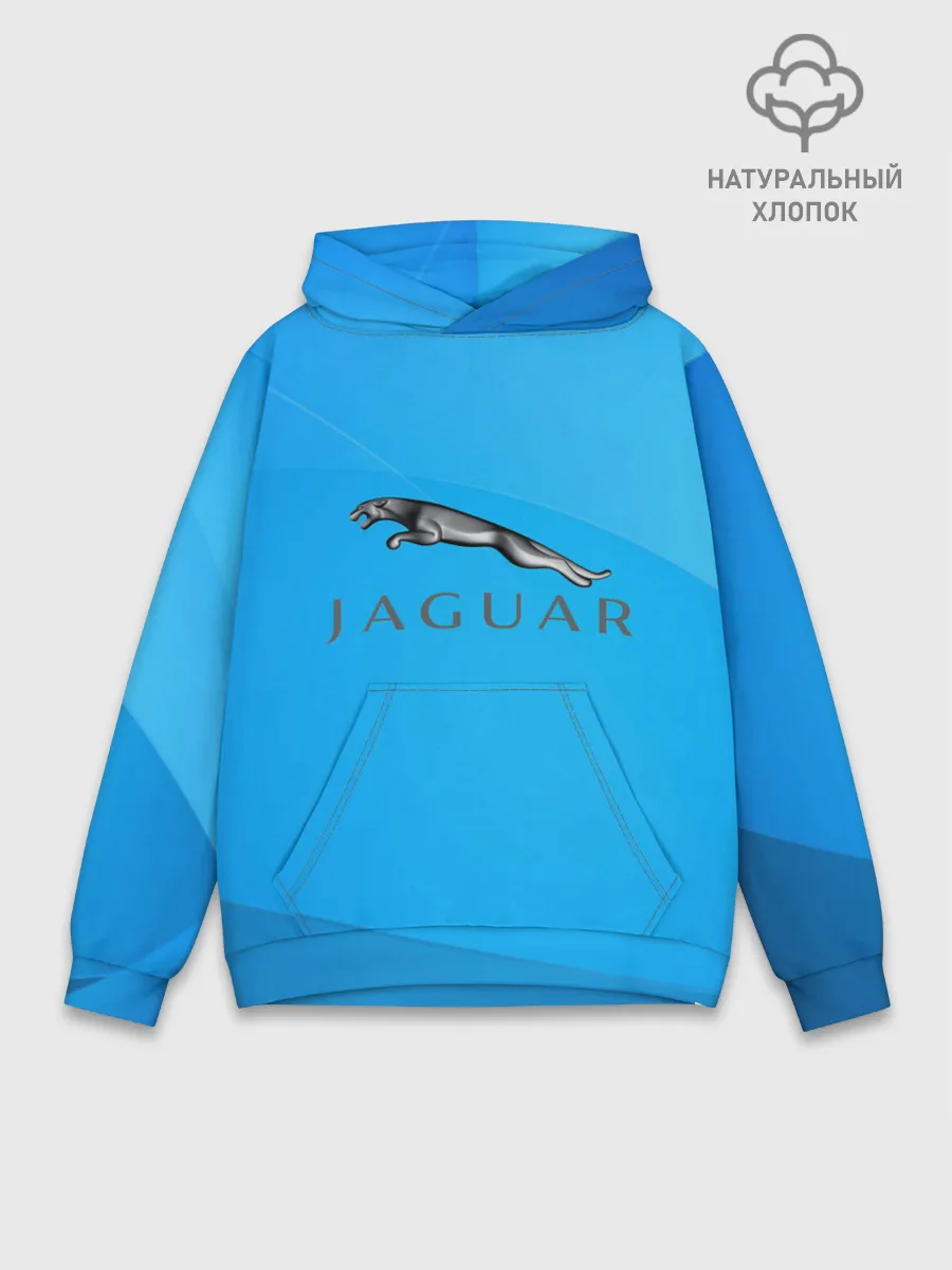 Худи мужской база хлопок / jaguar