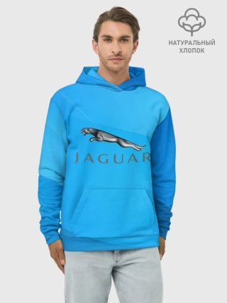 Худи мужской база хлопок / jaguar
