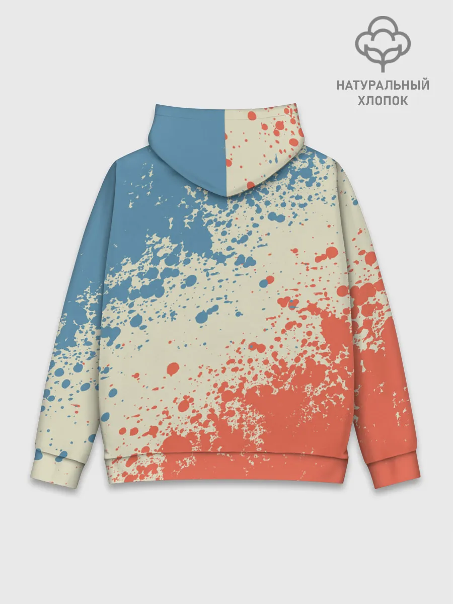 Худи мужской база хлопок / Authentic Motorcycle