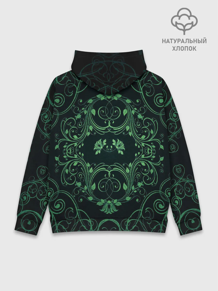 Худи мужской база хлопок / Узоры