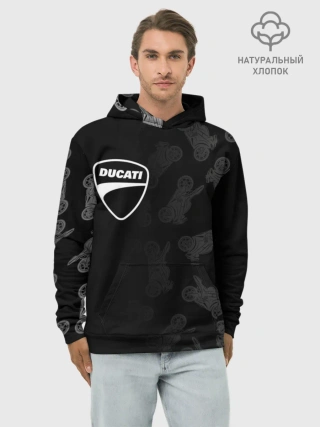 Худи мужской база хлопок / DUCATI [1]