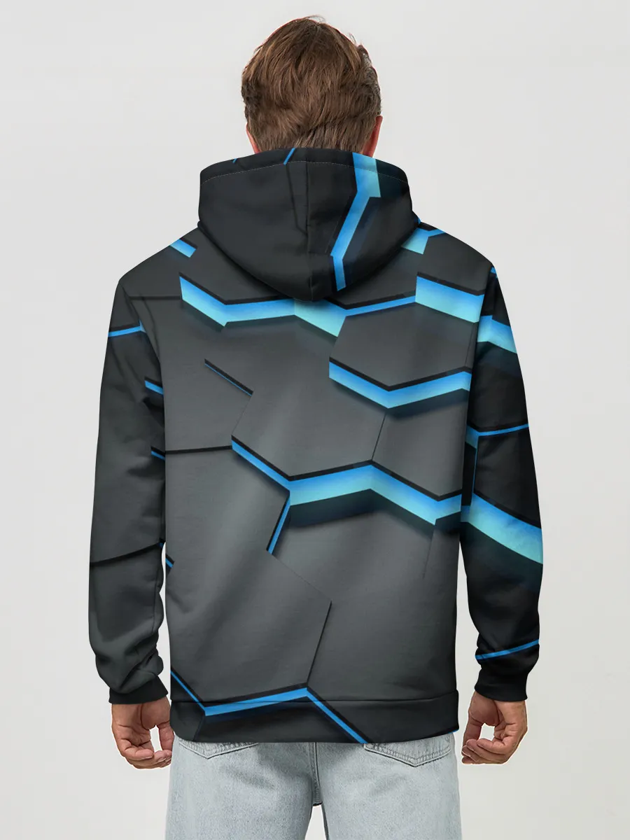 Худи мужской база хлопок / 3D Плиты