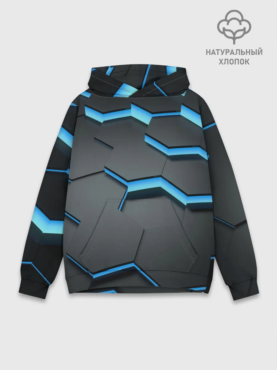 Худи мужской база хлопок / 3D Плиты