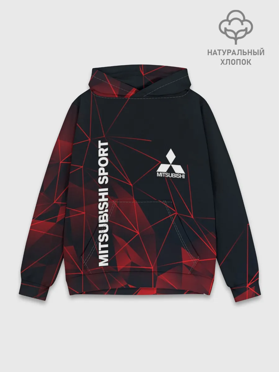 Худи мужской база хлопок / MITSUBISHI