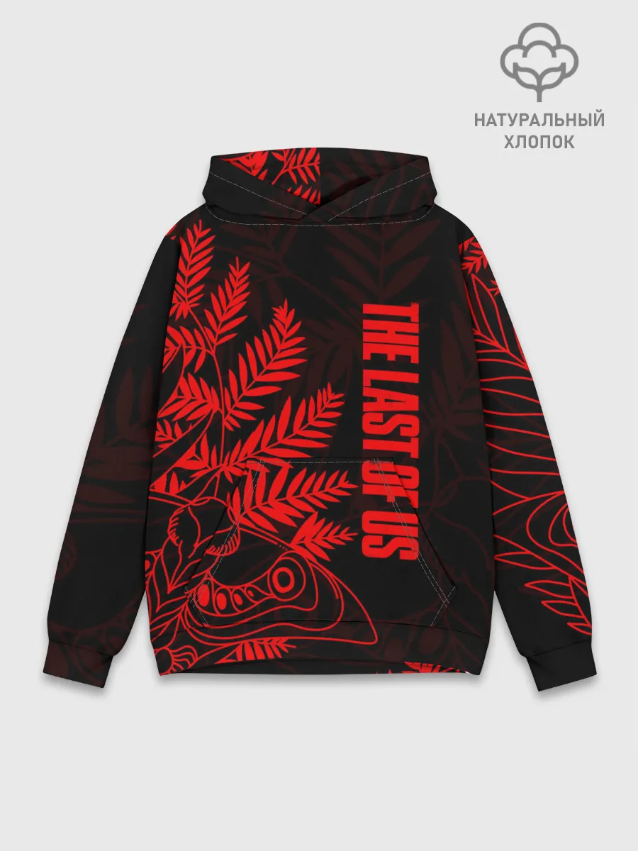 Худи мужской база хлопок / THE LAST OF US 2 ЭЛЛИ ТАТУ