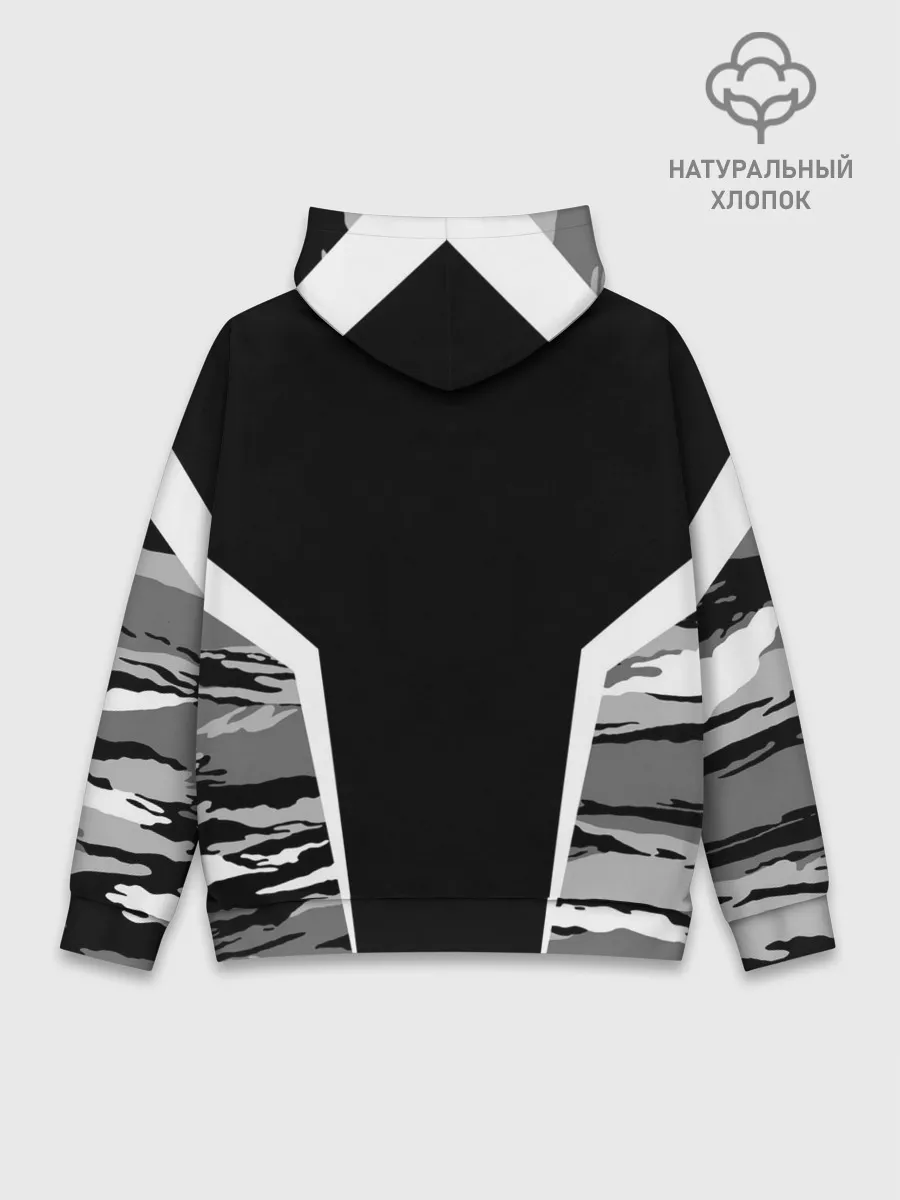 Худи мужской база хлопок / Константин - камуфляж