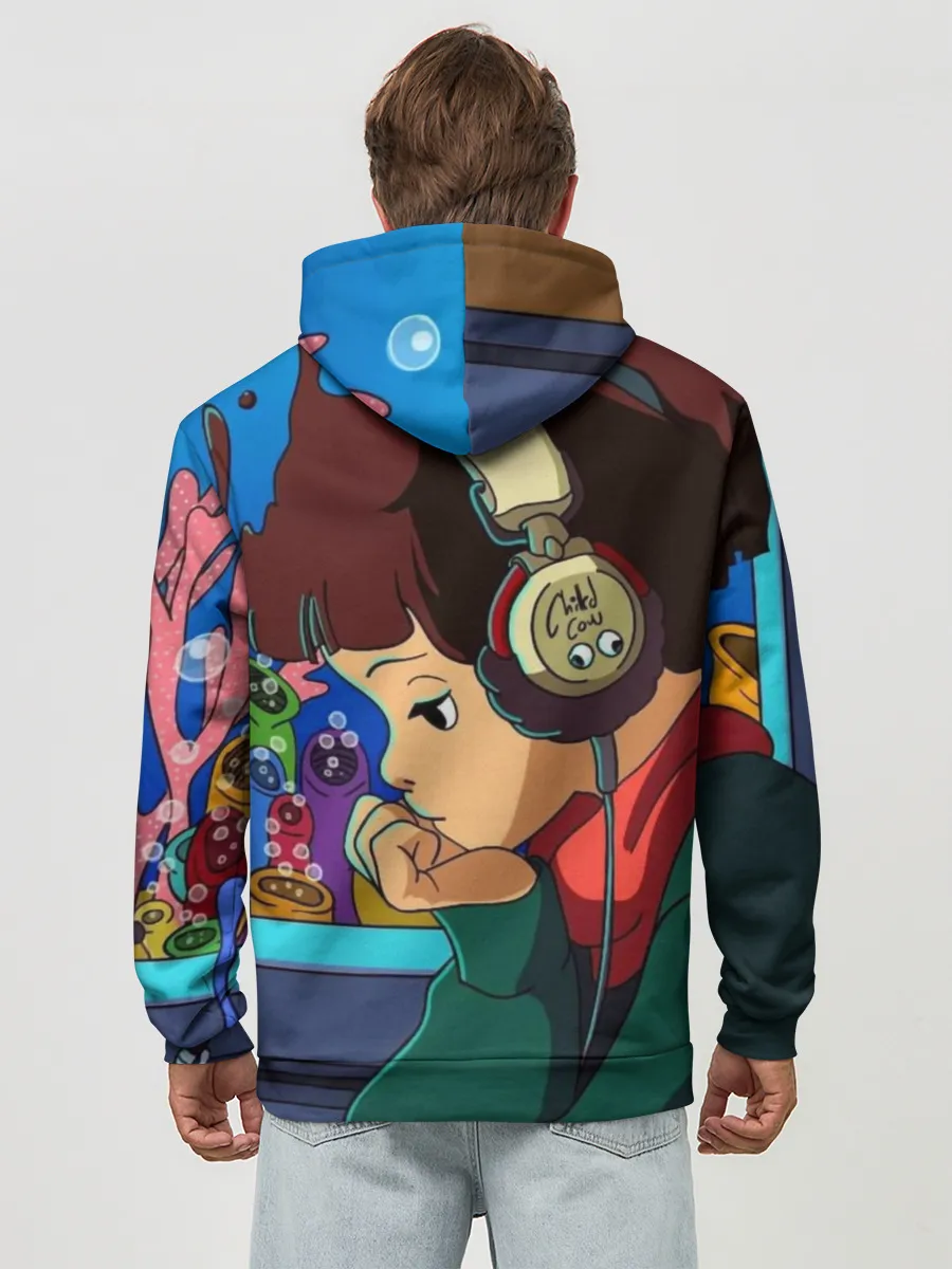 Худи мужской база хлопок / ЮТУБ