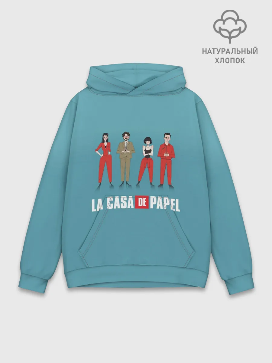 Худи мужской база хлопок / БУМАЖНЫЙ ДОМ