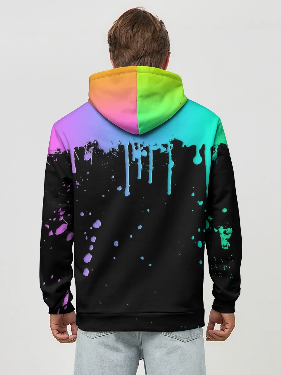 Худи мужской база хлопок / MARSHMELLO