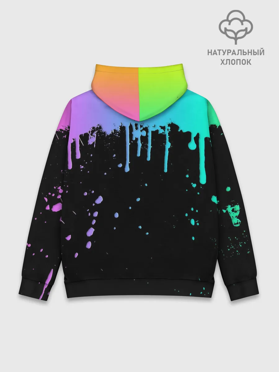 Худи мужской база хлопок / MARSHMELLO