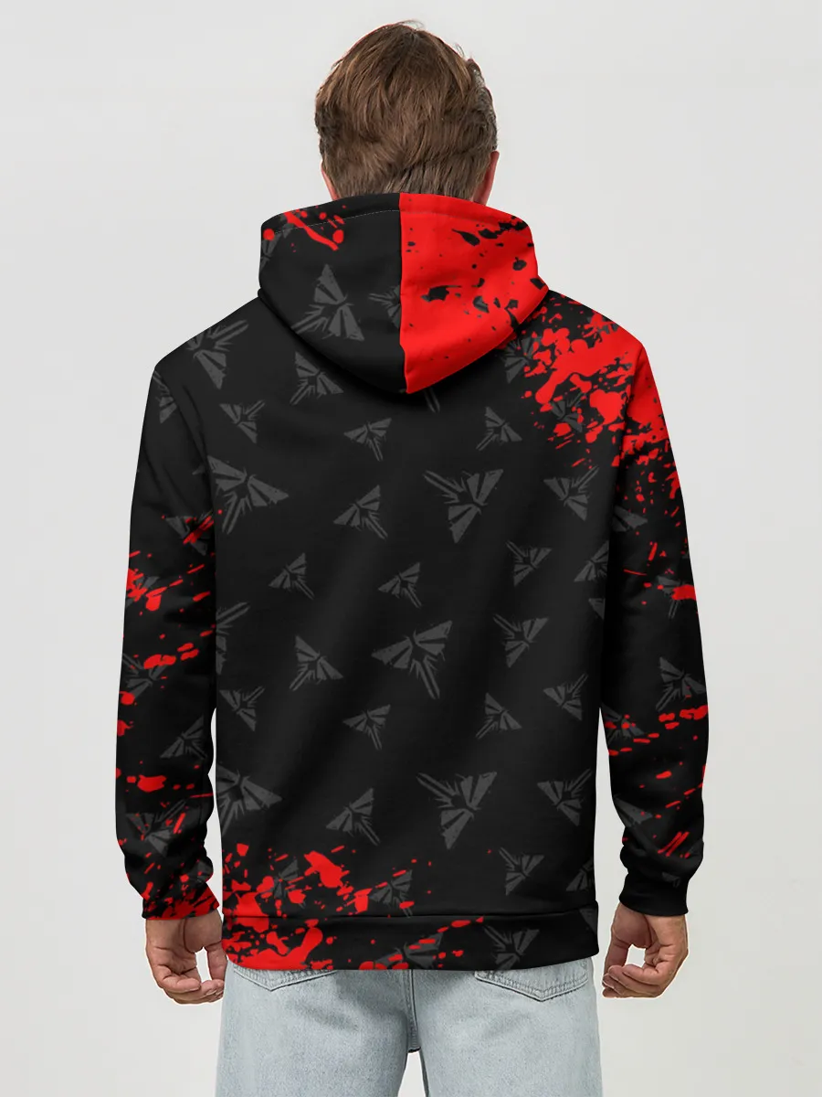 Худи мужской база хлопок / THE LAST OF US 2 ТАТУ ЭЛЛИ