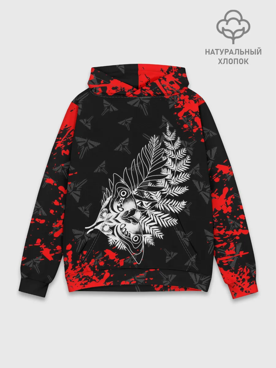 Худи мужской база хлопок / THE LAST OF US 2 ТАТУ ЭЛЛИ