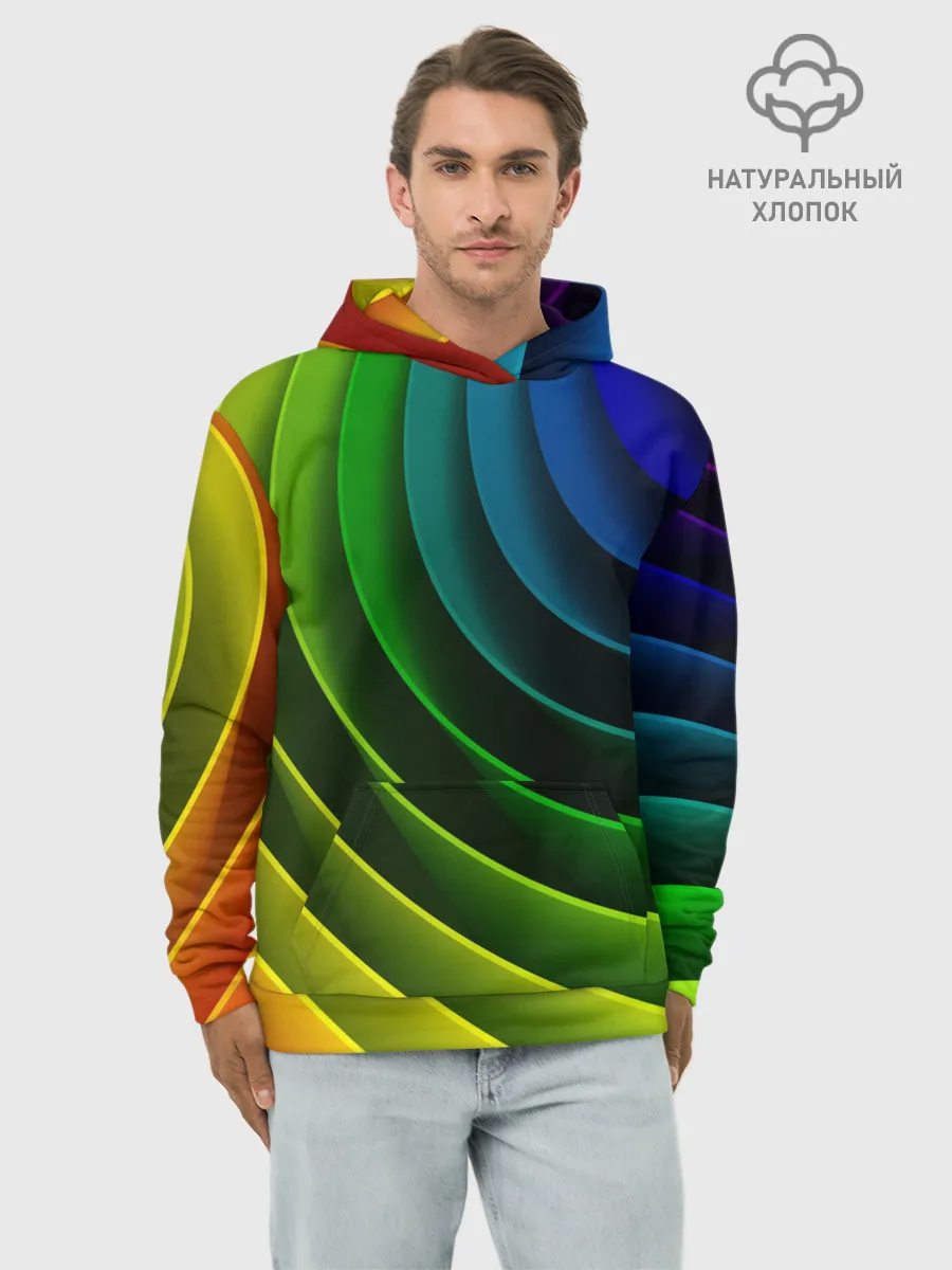 Худи мужской база хлопок / Color