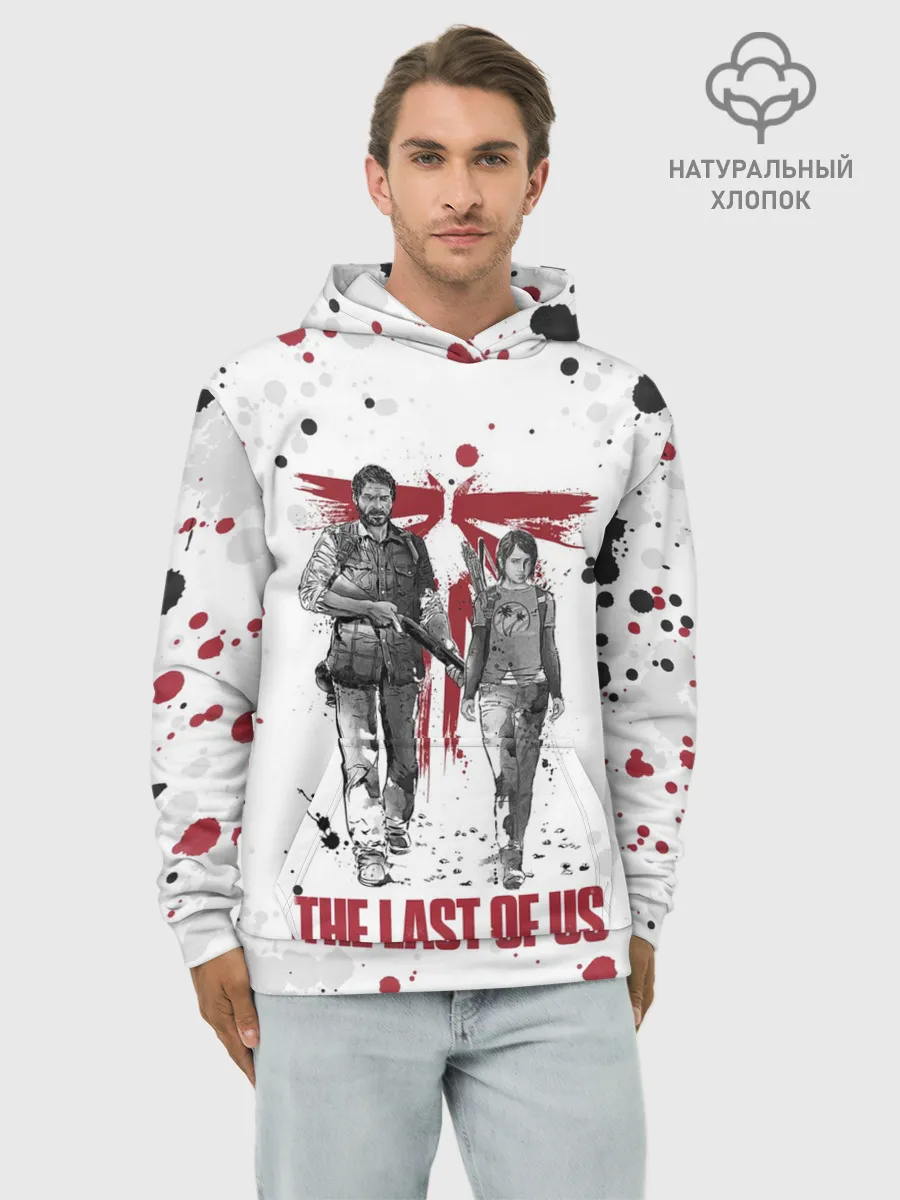 Худи мужской база хлопок / The Last of Us