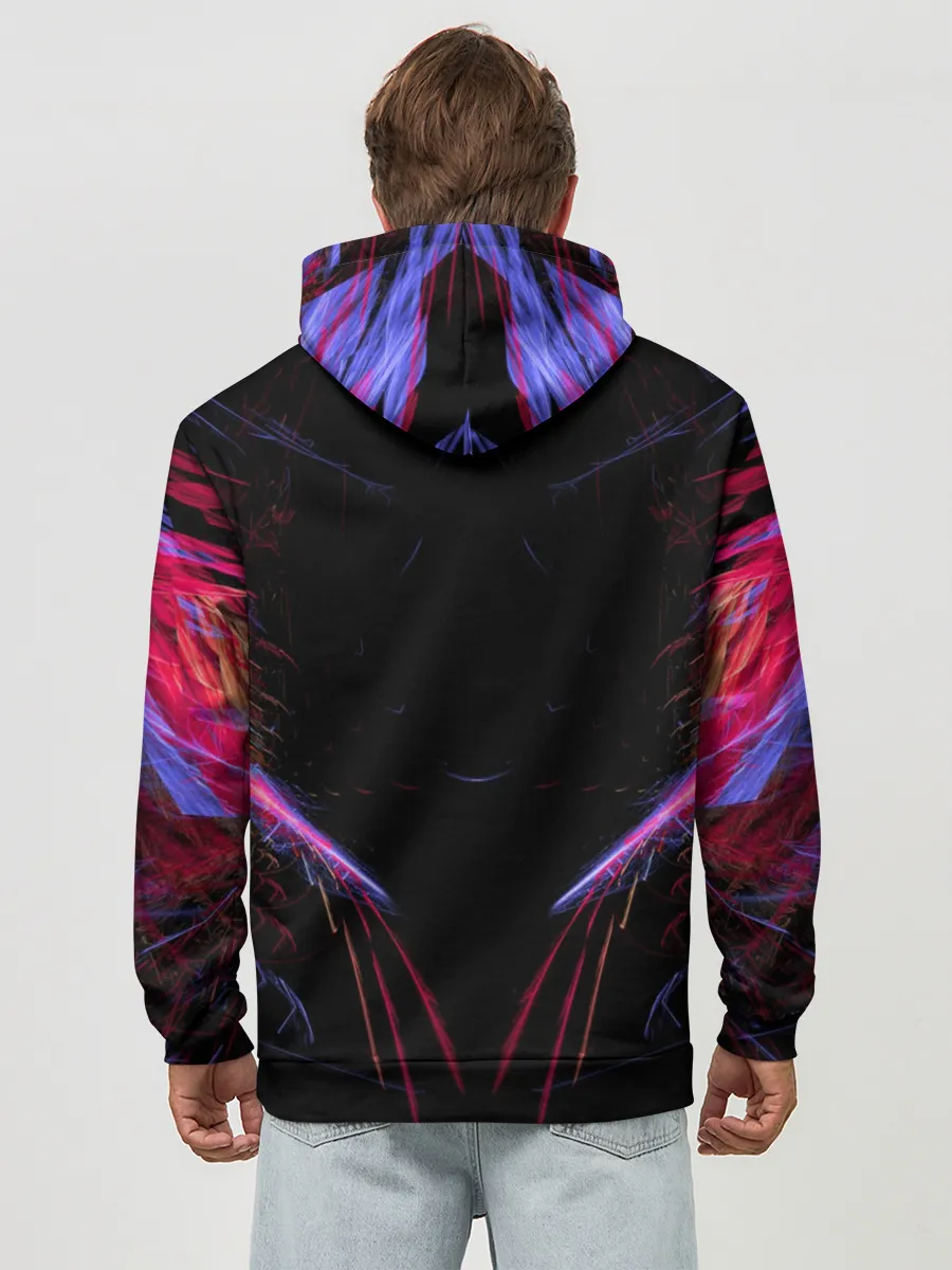 Худи мужской база хлопок / N7 | Neon Style