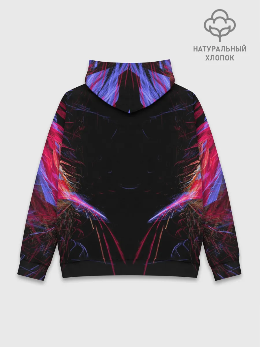 Худи мужской база хлопок / N7 | Neon Style