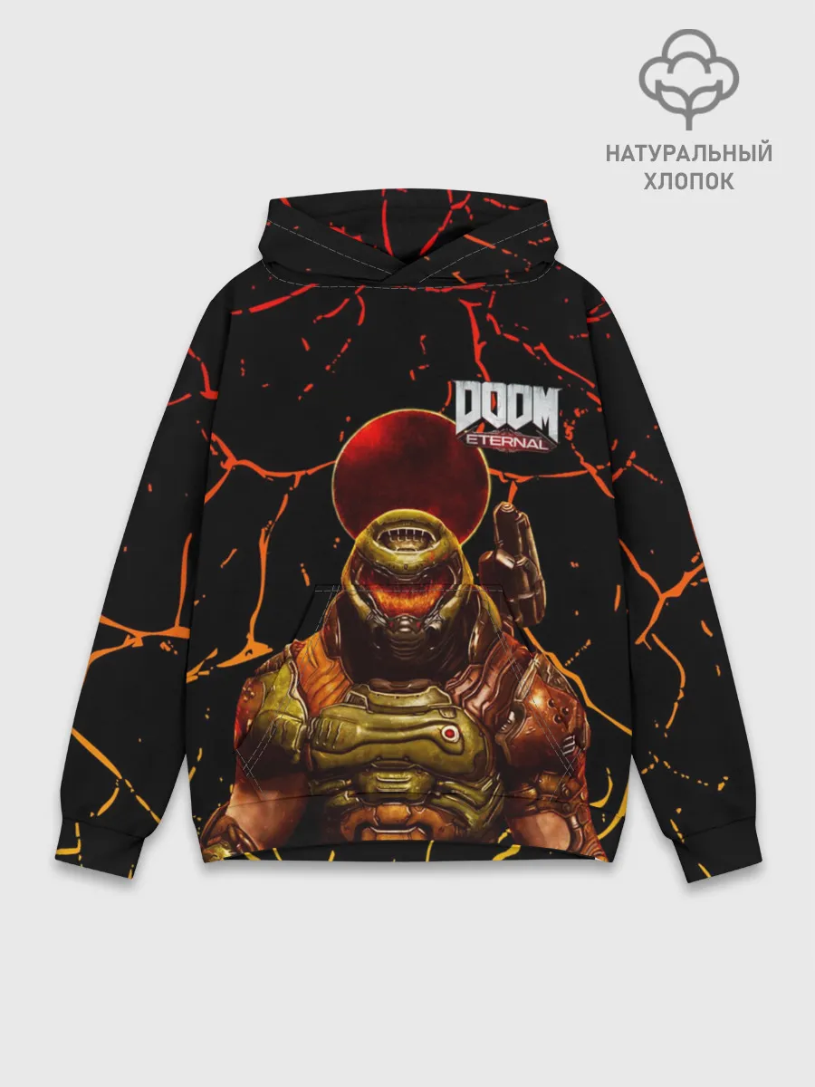 Худи мужской база хлопок / Doom | Eternal