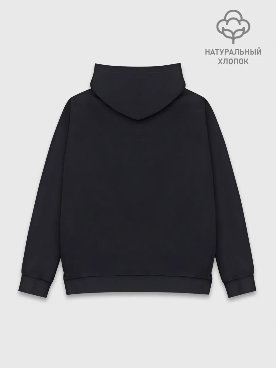 Худи мужской база хлопок / Космический осьминог | Space Octopus