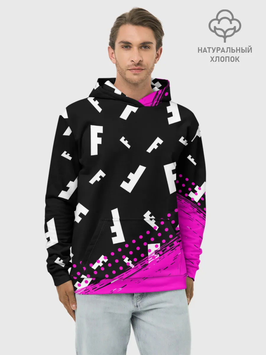 Худи мужской база хлопок / FORTNITE / ФОРТНАЙТ