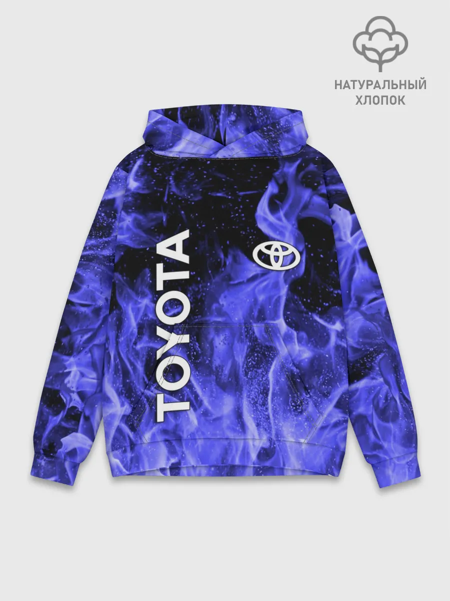 Худи мужской база хлопок / TOYOTA