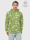 Худи мужской база хлопок / Avocado and Eggs