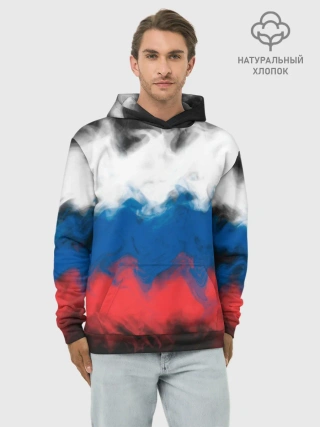 Худи мужской база хлопок / Россия