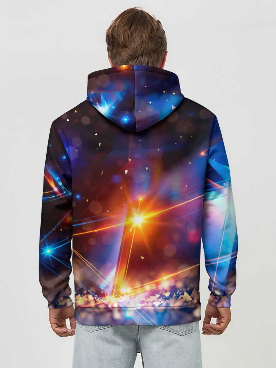 Худи мужской база хлопок / geometry light