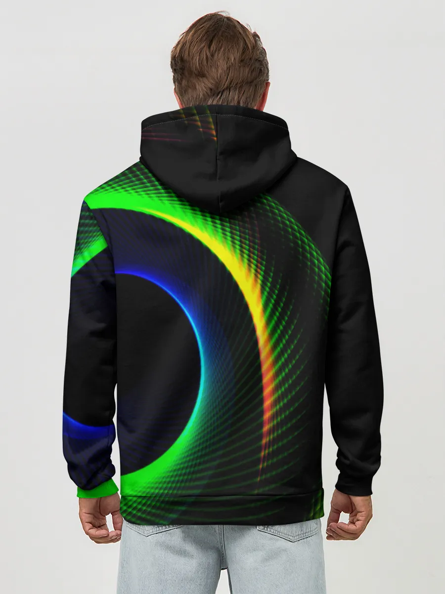 Худи мужской база хлопок / ABSTRACT GEOMETRY