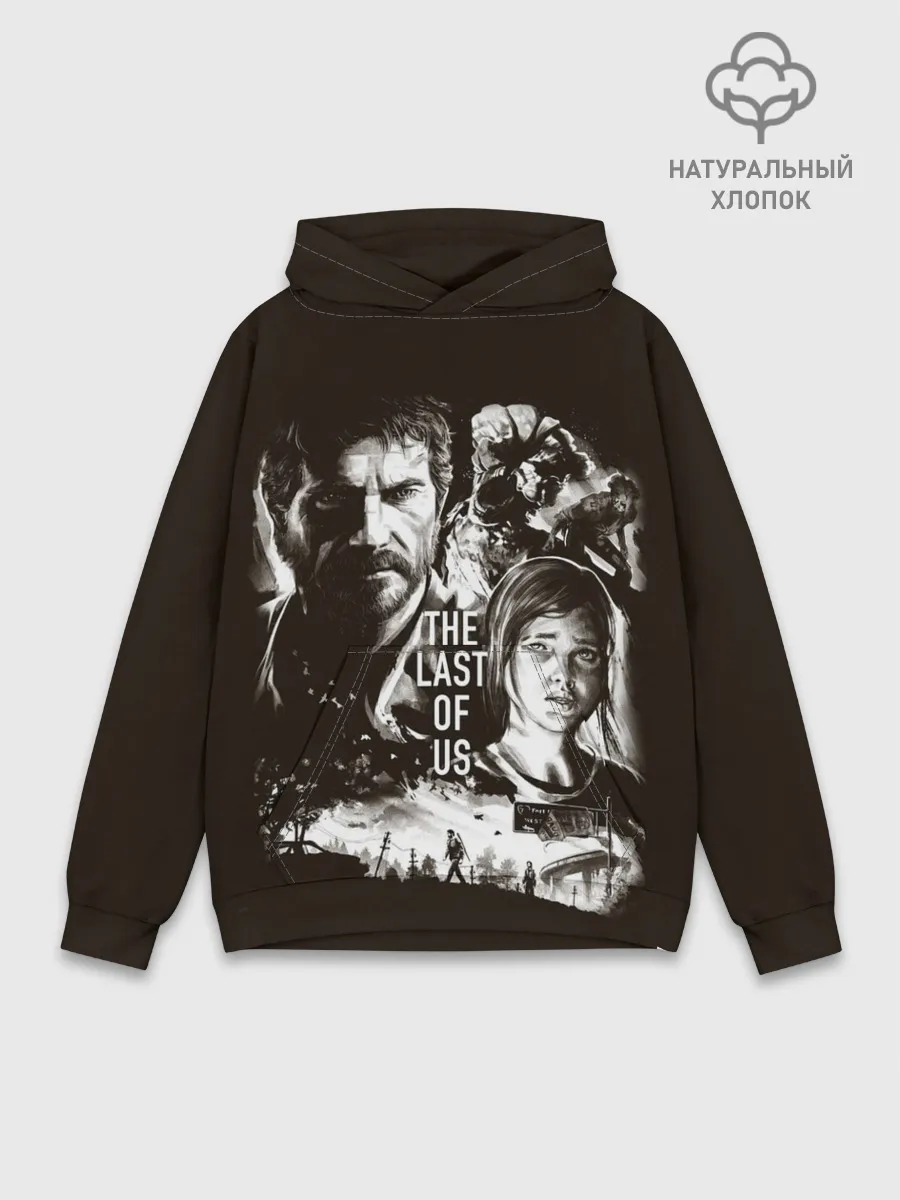 Худи мужской база хлопок / THE LAST OF US