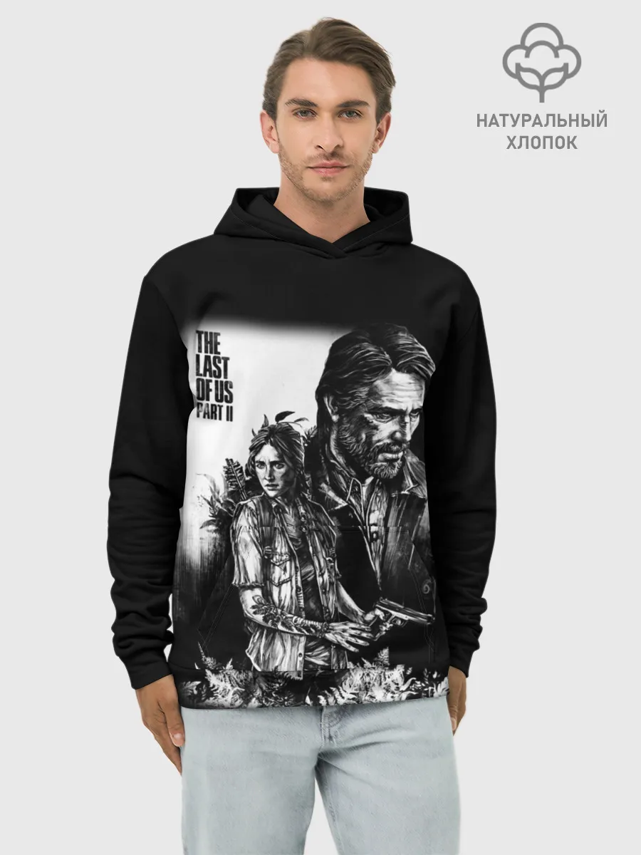 Худи мужской база хлопок / THE LAST OF US