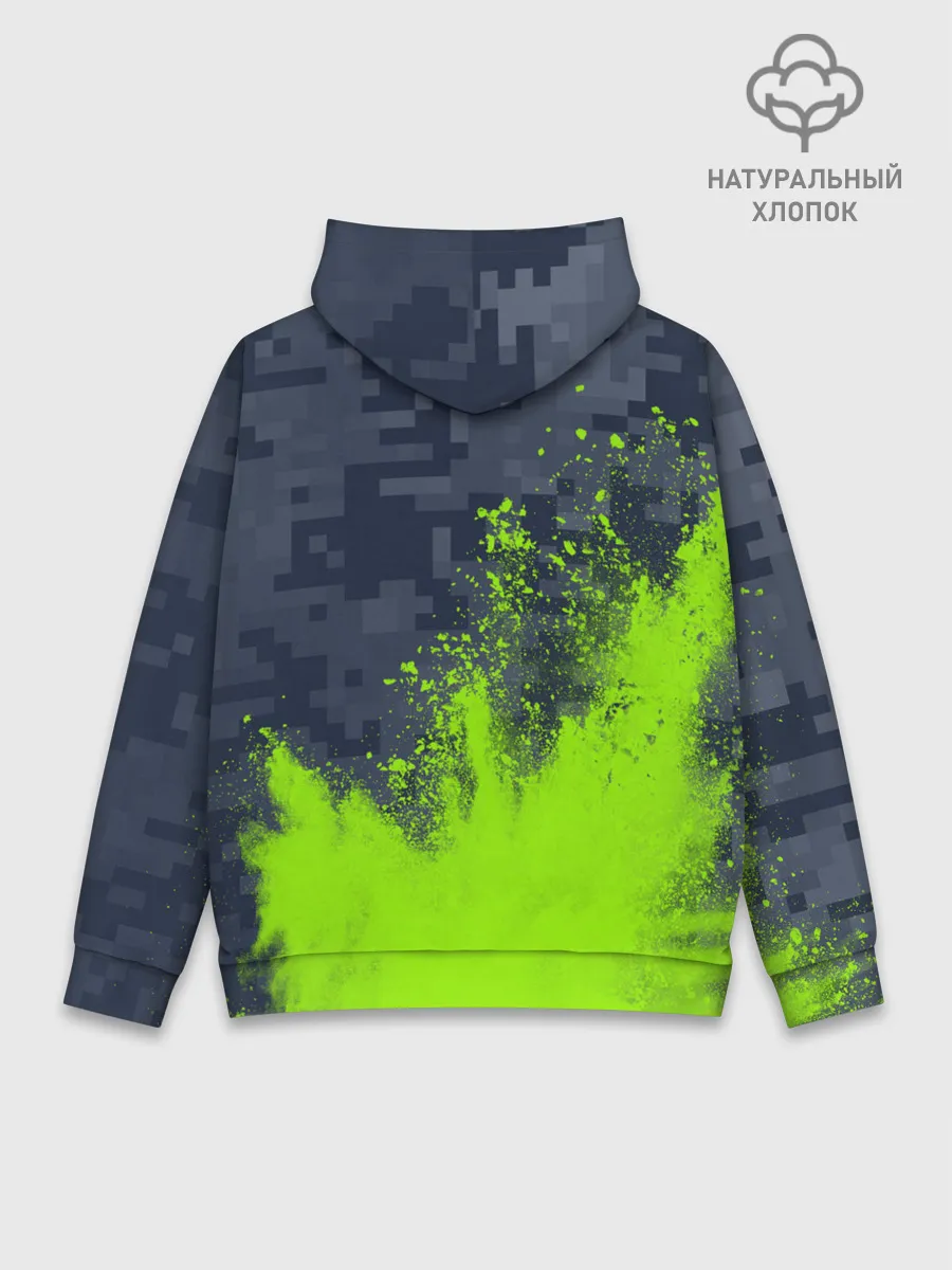 Худи мужской база хлопок / MINECRAFT / МАЙНКРАФТ