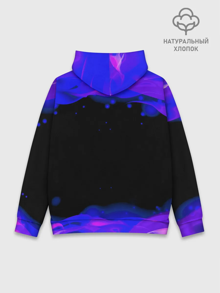 Худи мужской база хлопок / Fortnite Marshmallow