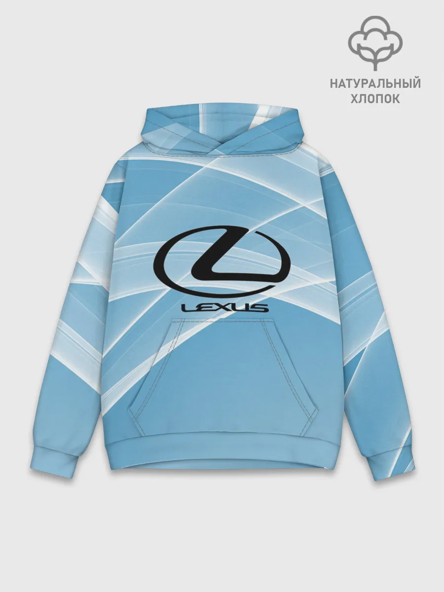 Худи мужской база хлопок / lexus