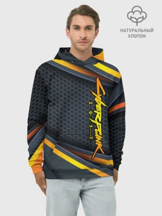 Худи мужской база хлопок / Cyberpunk 2077
