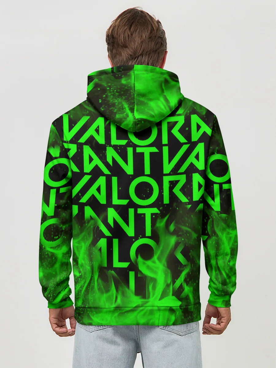 Худи мужской база хлопок / VALORANT | ВАЛОРАНТ