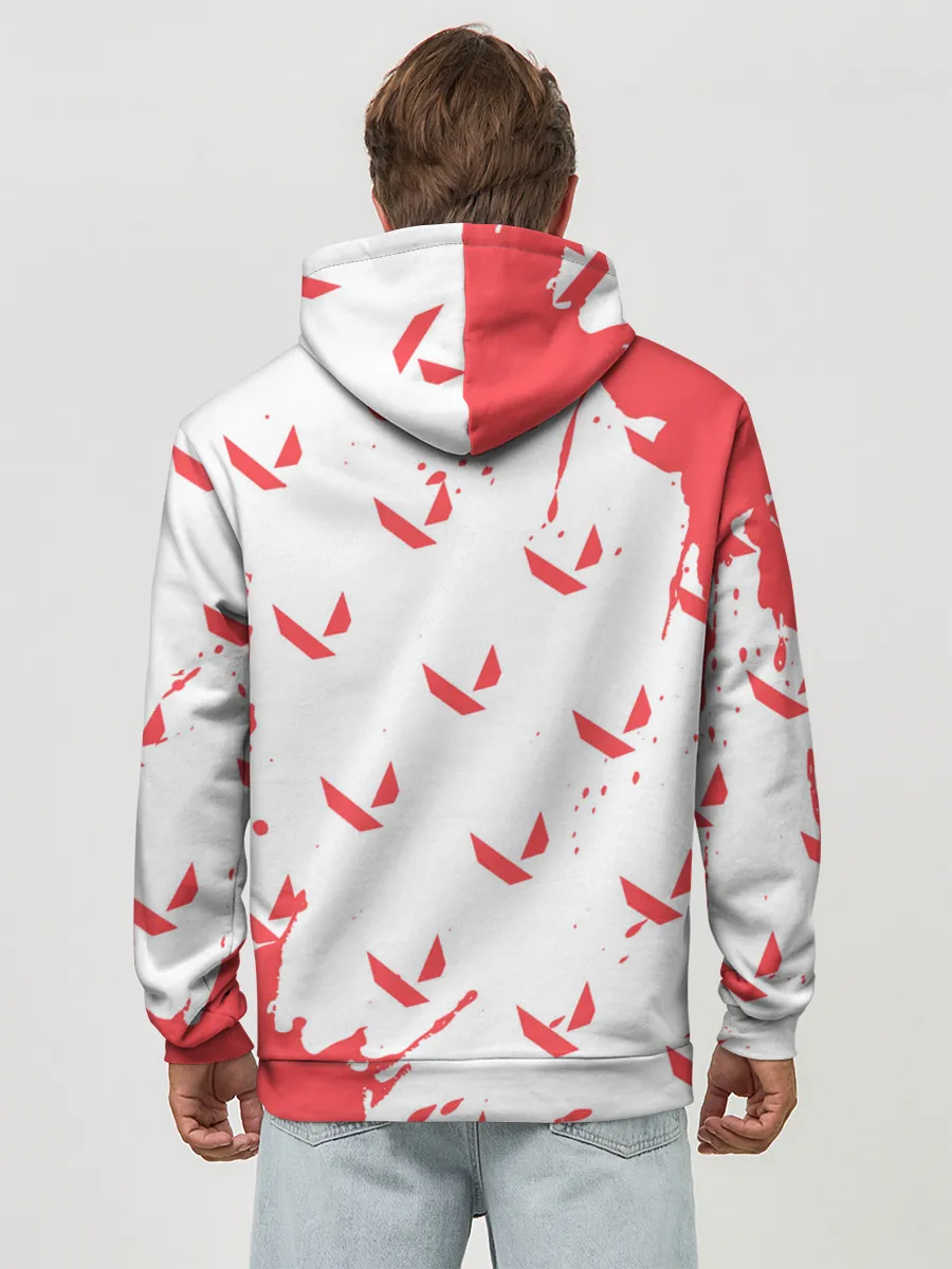 Худи мужской база хлопок / VALORANT / ВАЛОРАНТ