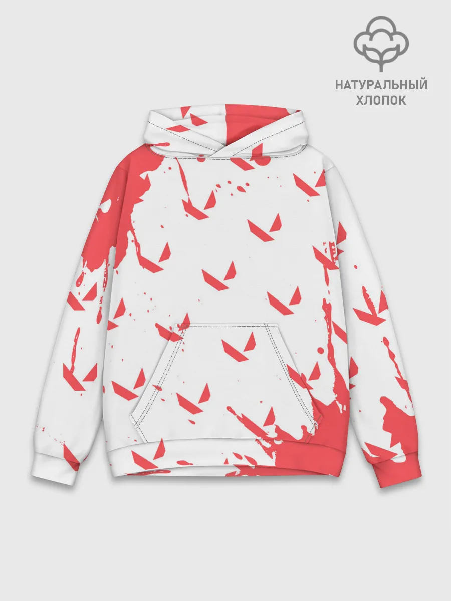 Худи мужской база хлопок / VALORANT / ВАЛОРАНТ