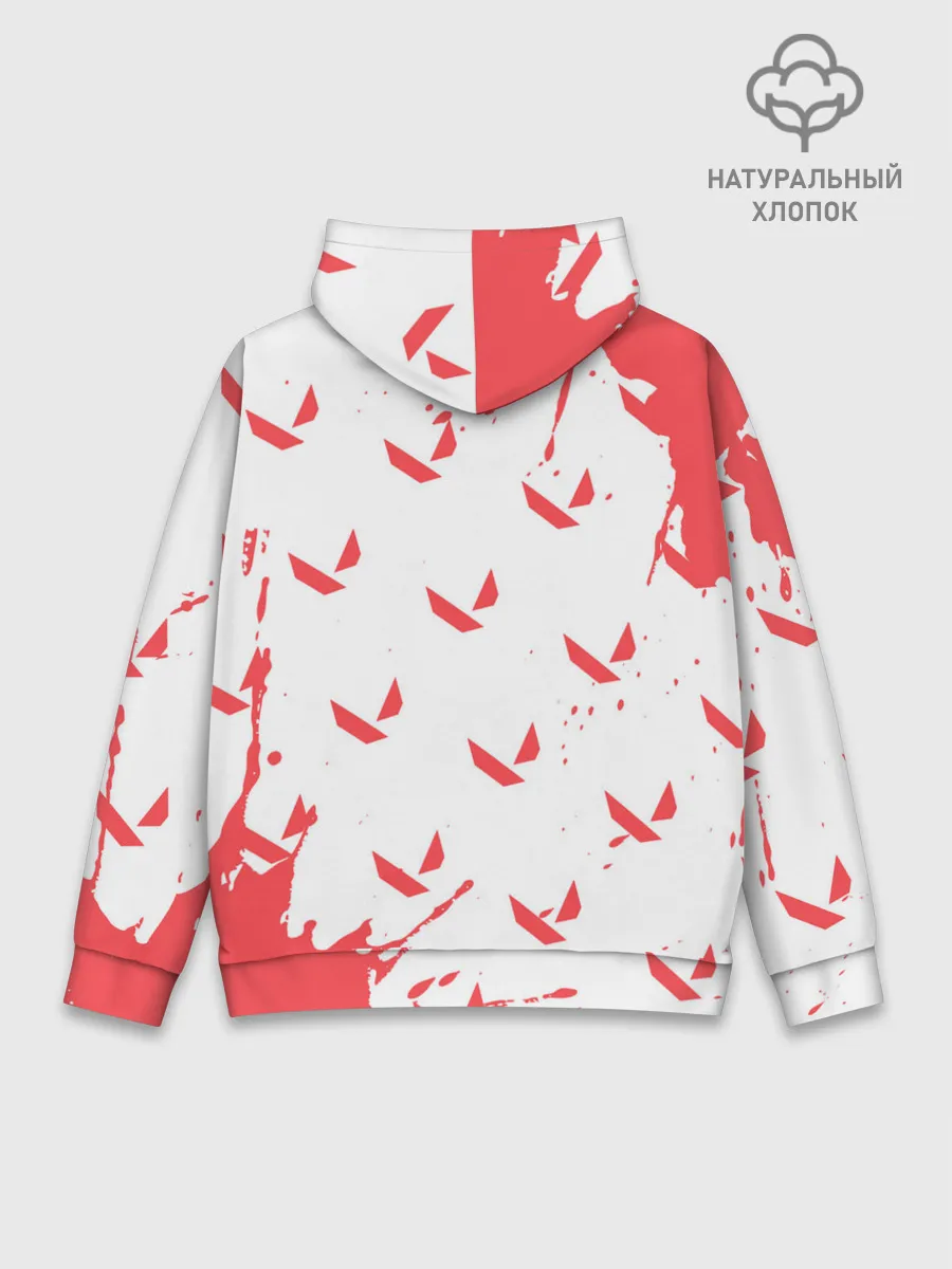 Худи мужской база хлопок / VALORANT / ВАЛОРАНТ