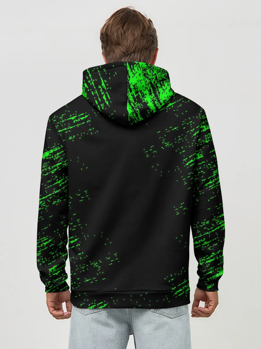 Худи мужской база хлопок / MINECRAFT